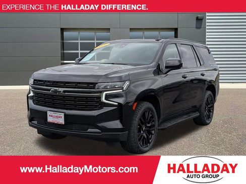Used 2021 Chevrolet Tahoe RST w/ Rear Media and Nav Package AWD/4WD image 1
