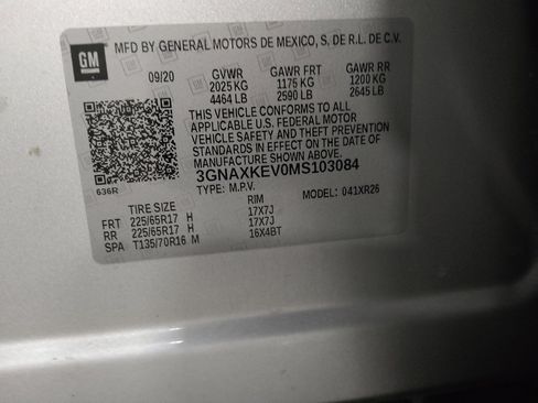 Used 2021 Chevrolet Equinox LT FWD image 33