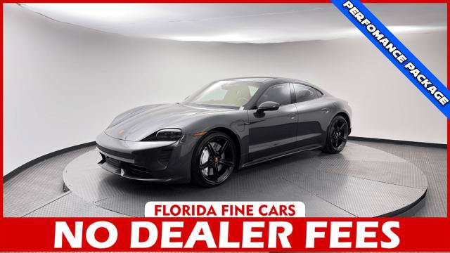 Used 2020 Porsche Taycan Turbo w/ Sportdesign Package AWD/4WD image 1
