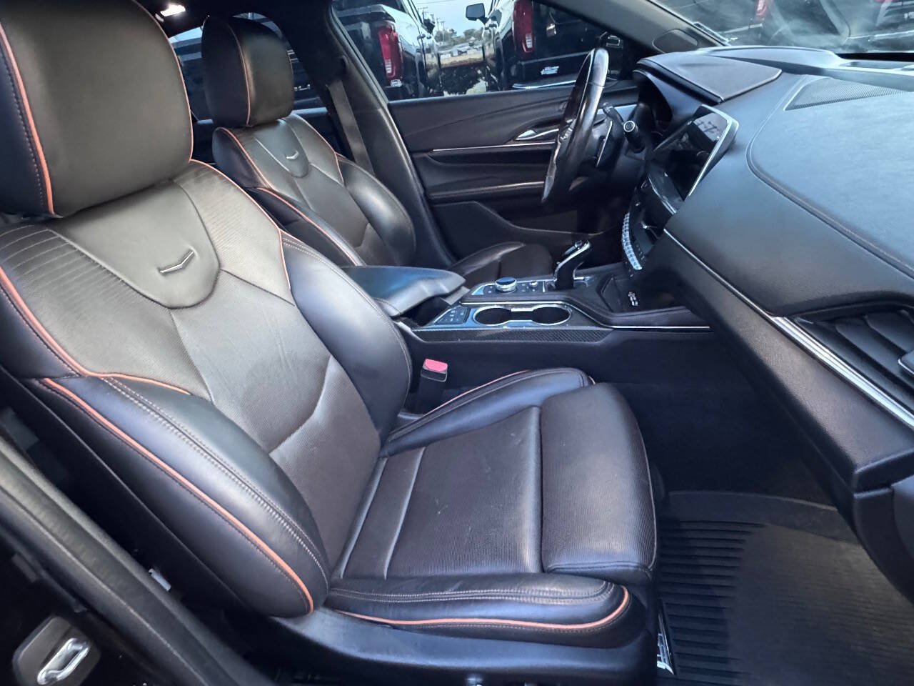 Used 2022 Cadillac CT4 V w/ LPO, ONYX Package AWD/4WD image 16