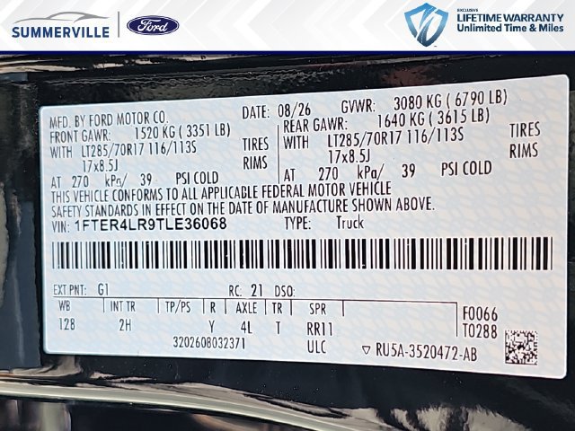 New 2026 Ford Ranger Raptor AWD/4WD image 37