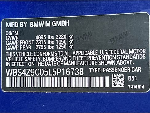 Used 2020 BMW M4 Convertible w/ Competition Package image 32