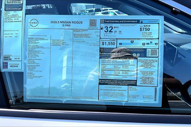 New 2026 Nissan Rogue S FWD image 13