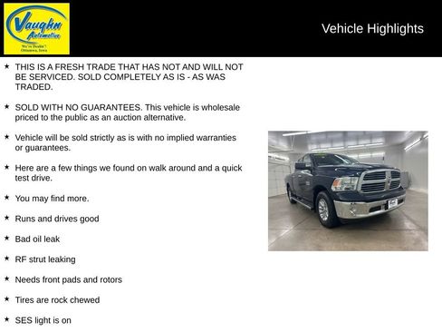 Used 2014 RAM 1500 Big Horn AWD/4WD image 2