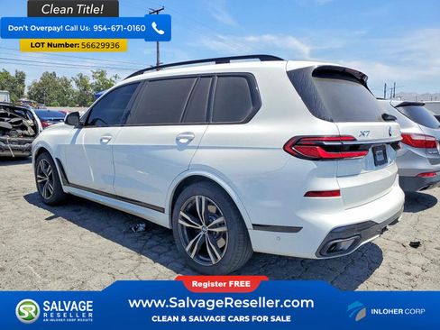 Used 2023 BMW X7 xDrive40i w/ M Sport Package AWD/4WD image 3