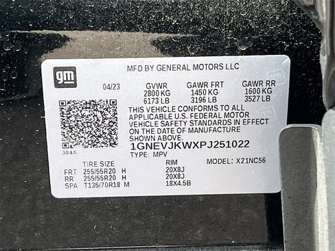 Used 2023 Chevrolet Traverse RS image 35