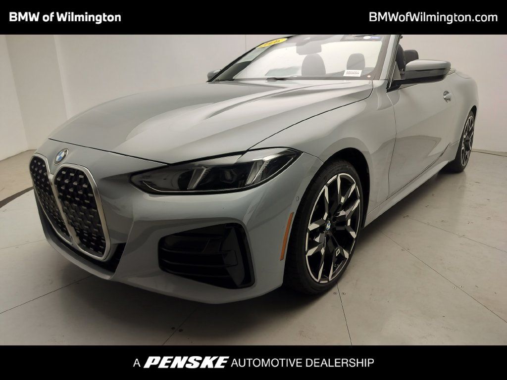 Certified 2026 BMW 430i xDrive Convertible w/ M Sport Package AWD/4WD image 1