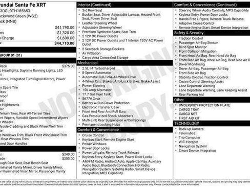 New 2026 Hyundai Santa Fe XRT AWD/4WD image 32