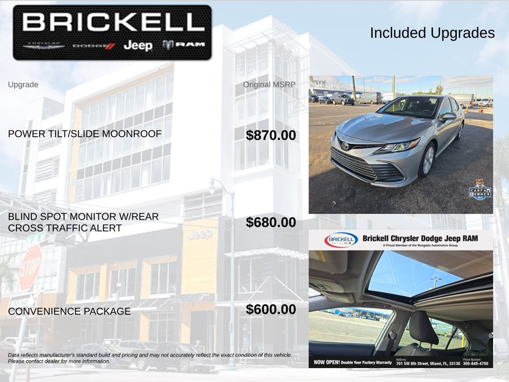 Used 2024 Toyota Camry LE w/ Convenience Package FWD image 5