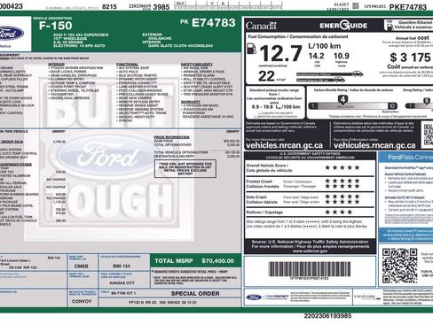 Used 2023 Ford F150 XLT w/ Equipment Group 301A Mid image 51