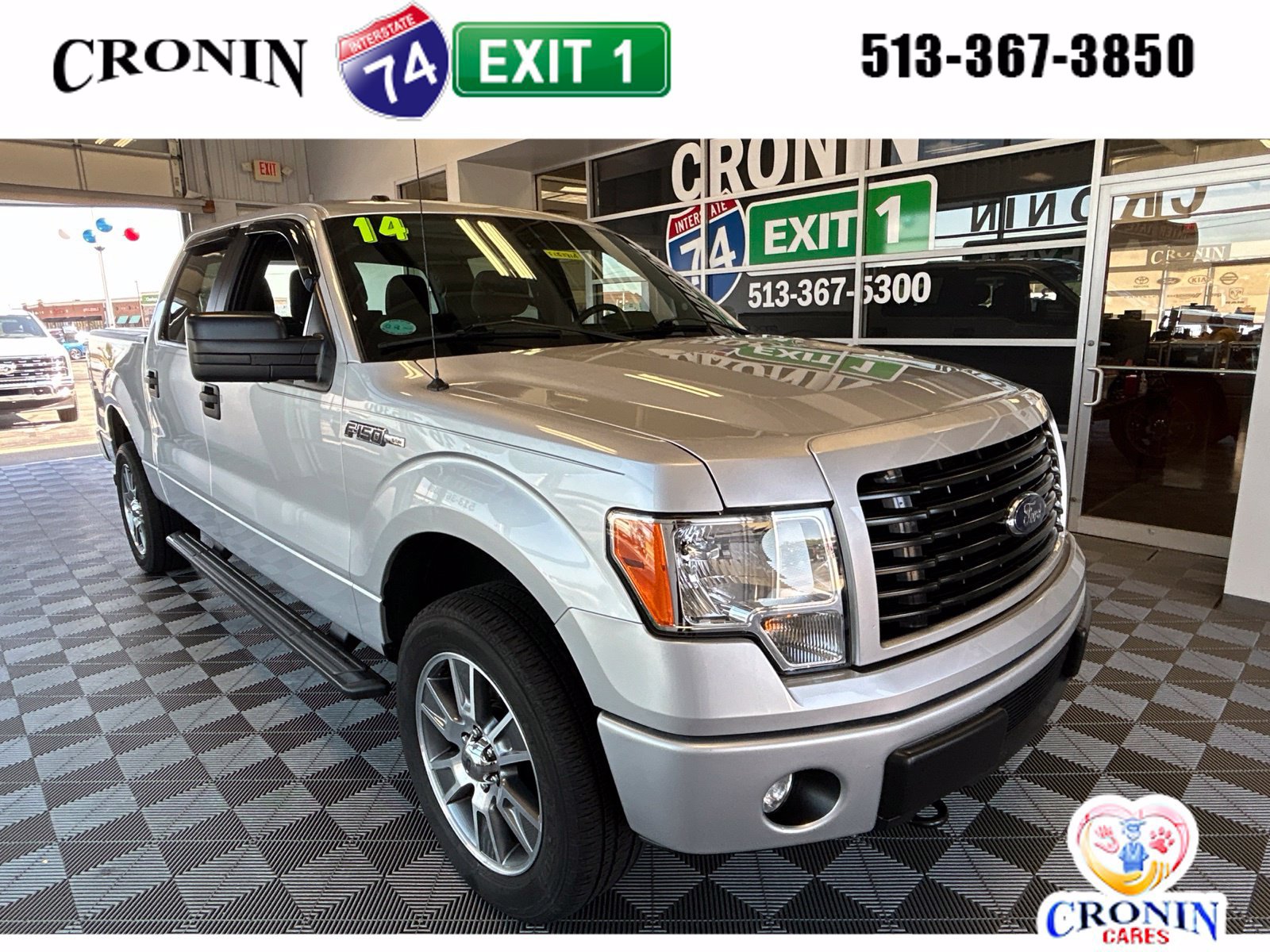 Used 2014 Ford F150 STX w/ Equipment Group 201A Mid AWD/4WD image 1