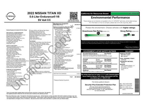 Used 2022 Nissan Titan SV w/ SV Convenience Package AWD/4WD image 12