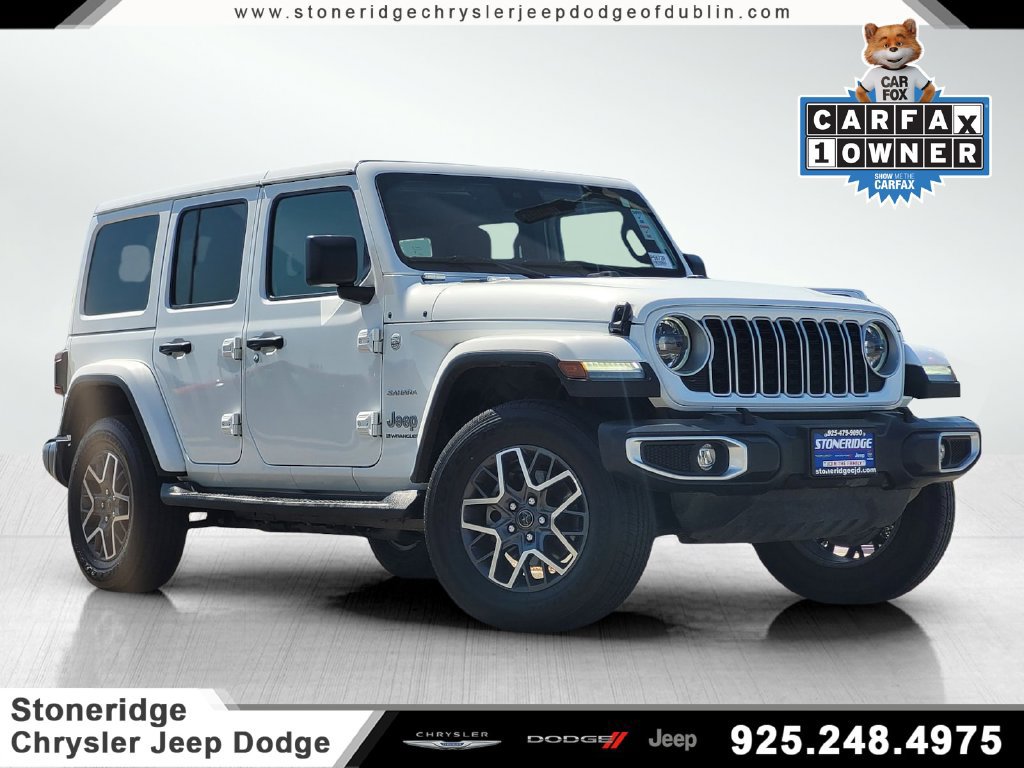 Used 2024 Jeep Wrangler Unlimited Sahara AWD/4WD image 1