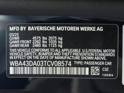 Used 2026 BMW 430i Coupe w/ Parking Assistance Package image 33