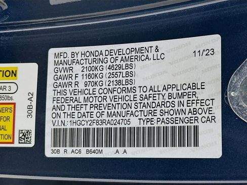 Used 2024 Honda Accord Touring image 22