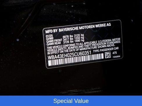Used 2025 BMW 750e xDrive w/ Executive Package AWD/4WD image 24
