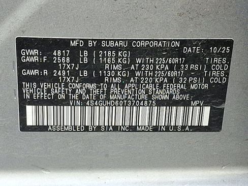 Certified 2026 Subaru Crosstrek 2.5i Premium AWD/4WD image 27