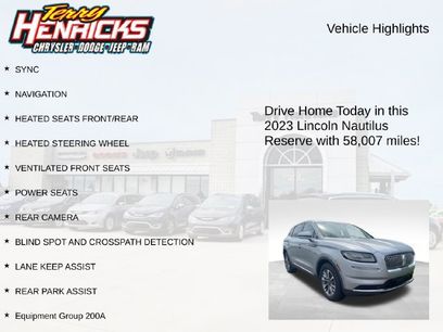 Used 2023 Lincoln Nautilus Reserve