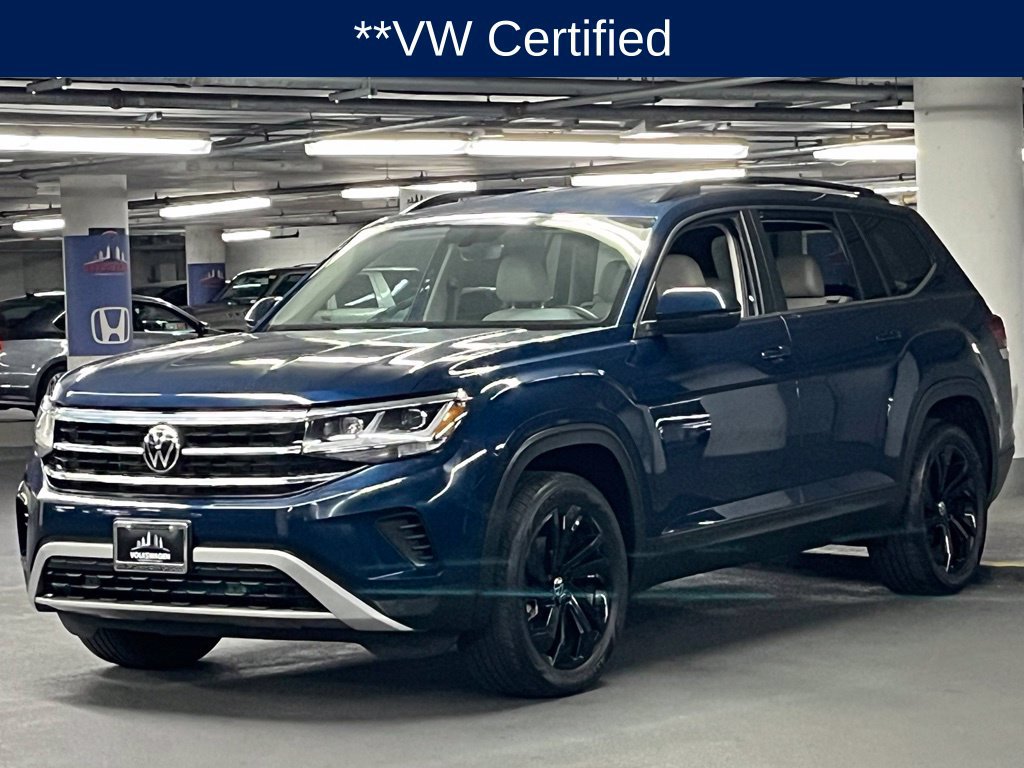 Used 2023 Volkswagen Atlas SE w/ Black Wheel Package AWD/4WD image 3