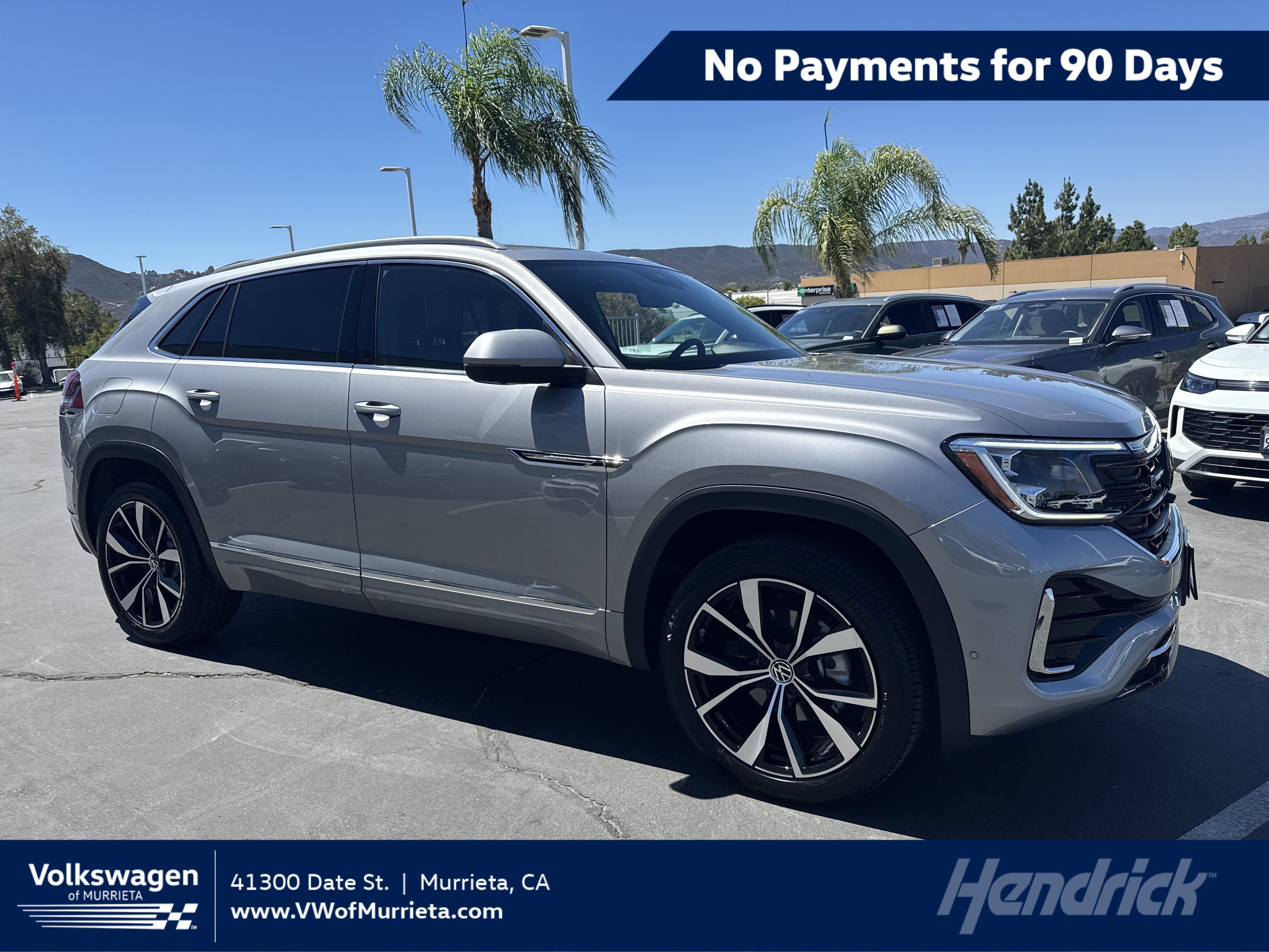Used 2025 Volkswagen Atlas Cross Sport SEL Premium R-Line AWD/4WD image 1