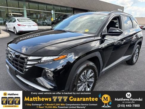 Certified 2024 Hyundai Tucson Blue AWD/4WD image 1