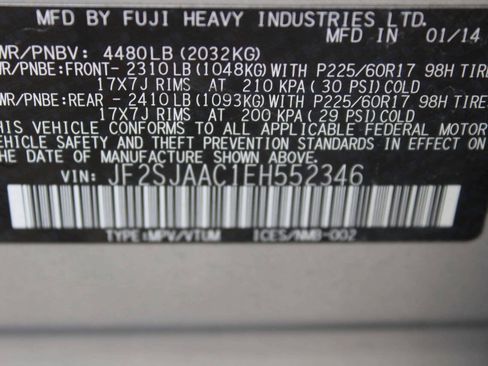 Used 2014 Subaru Forester 2.5i AWD/4WD image 10