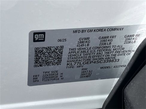 Used 2025 Chevrolet Trax RS w/ Driver Confidence Package image 31