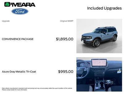 New 2026 Ford Bronco Sport Big Bend w/ Convenience Package