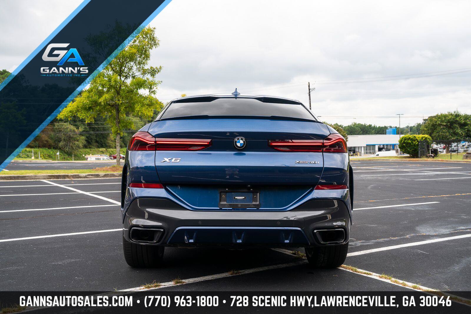 Used 2022 BMW X6 xDrive40i w/ M Sport Package AWD/4WD image 7