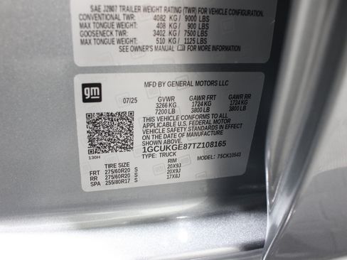 Used 2026 Chevrolet Silverado 1500 LTZ AWD/4WD image 40