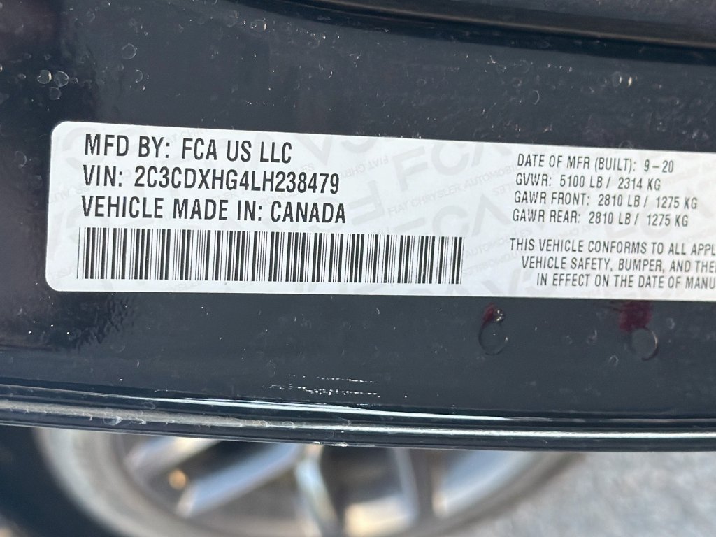Used 2020 Dodge Charger GT w/ Blacktop Package RWD image 31