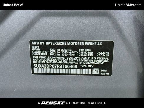Used 2024 BMW X3 sDrive30i w/ Convenience Package RWD image 15