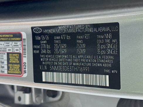 Used 2026 Hyundai Tucson Limited FWD image 37