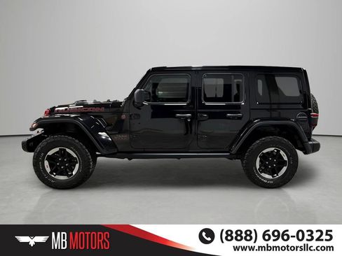 Used 2021 Jeep Wrangler Unlimited Rubicon w/ Uconnect 4C Nav & Sound Group AWD/4WD image 8
