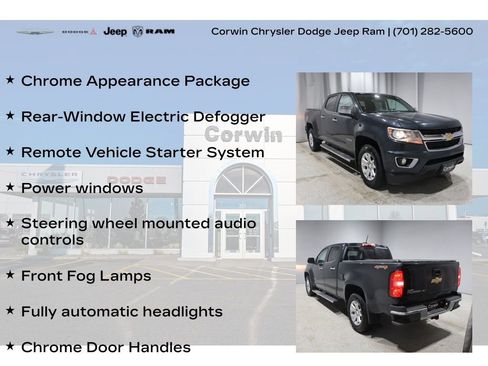 Used 2018 Chevrolet Colorado LT w/ Luxury Package, Chrome image 15