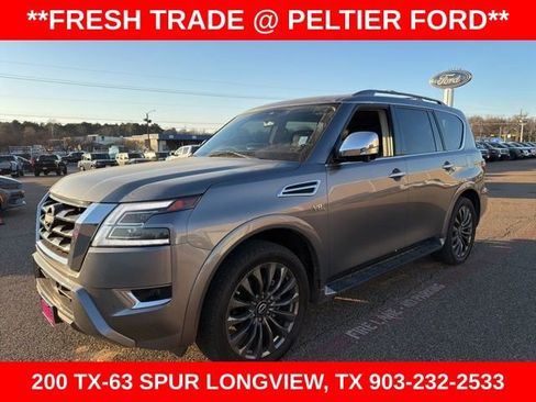 Used 2021 Nissan Armada Platinum w/ Captain's Chairs Package image 7