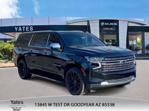 Used 2021 Chevrolet Suburban Premier w/ Premium Package image 1
