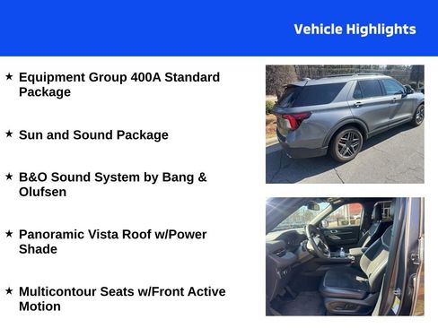 Used 2025 Ford Explorer ST w/ Sun And Sound Package image 4