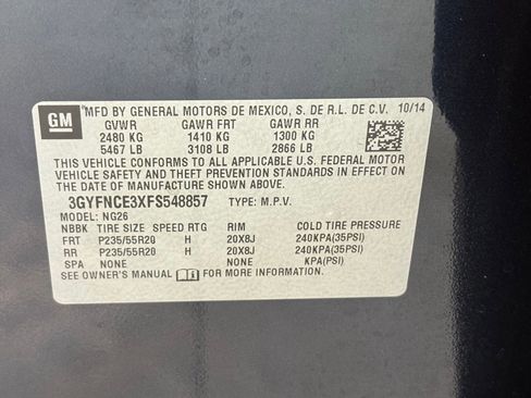 Used 2015 Cadillac SRX Performance w/ Driver Awareness Package image 20