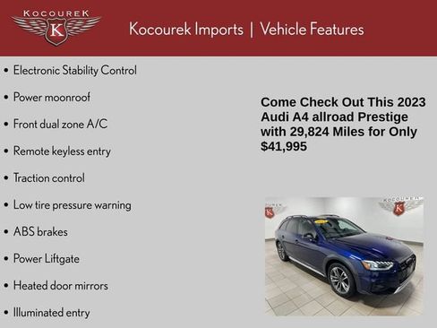Used 2023 Audi A4 2.0T allroad Prestige AWD/4WD image 4