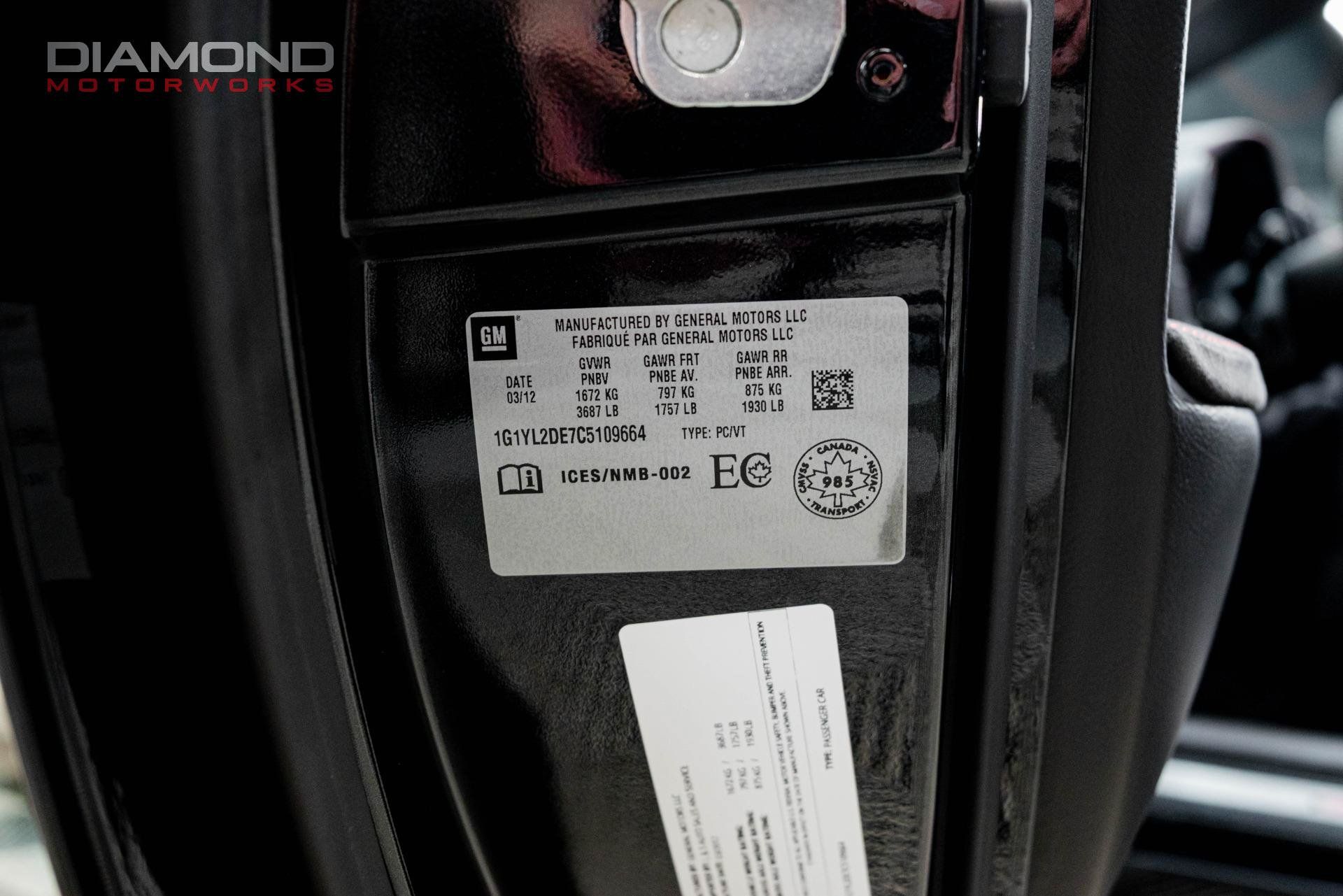Used 2012 Chevrolet Corvette Z06 RWD image 87