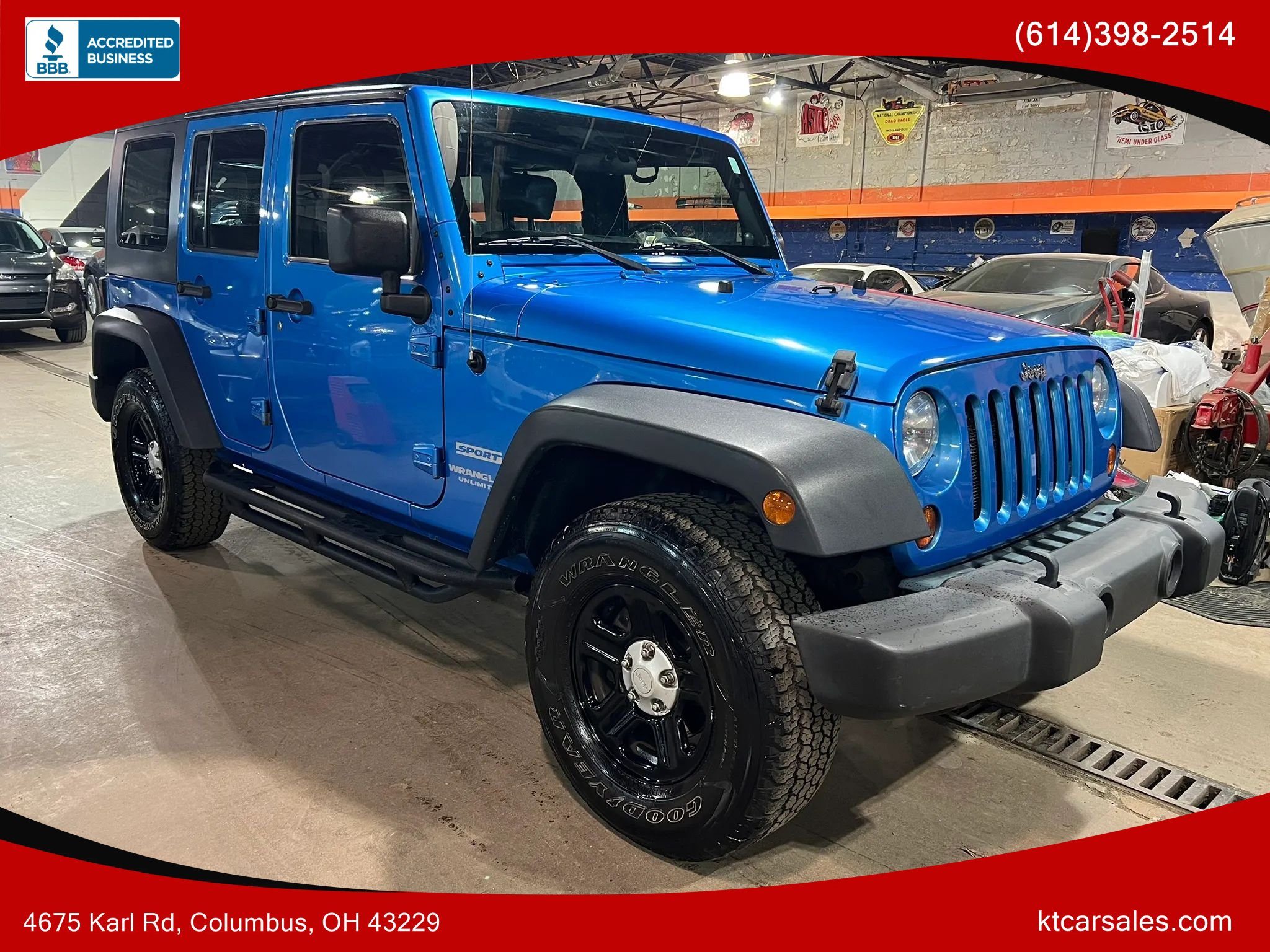 Used 2010 Jeep Wrangler Unlimited Sport AWD/4WD image 1