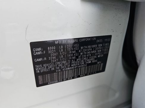 Certified 2023 Subaru Ascent Touring image 39