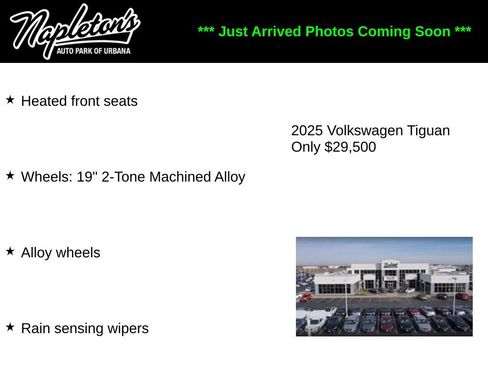 Used 2025 Volkswagen Tiguan SE AWD/4WD image 3
