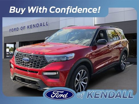 Used 2023 Ford Explorer ST-Line w/ Class IV Trailer Tow Package RWD image 1