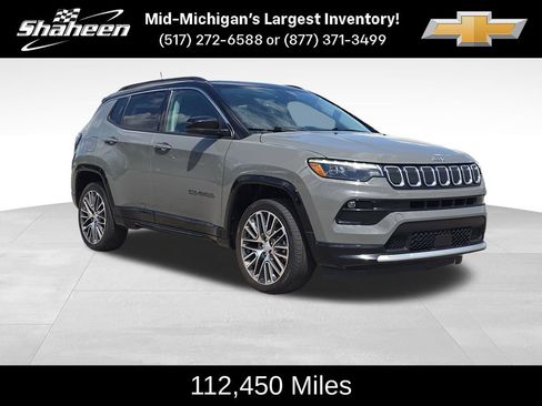 Used 2022 Jeep Compass Limited w/ Elite Group AWD/4WD image 2