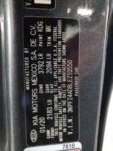 Used 2020 Kia Forte LXS FWD image 30