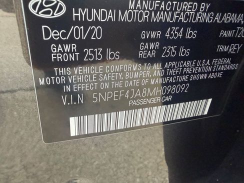 Used 2021 Hyundai Sonata SEL w/ Convenience Package FWD image 18