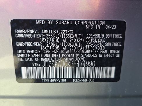 Used 2023 Subaru Forester Sport AWD/4WD image 28