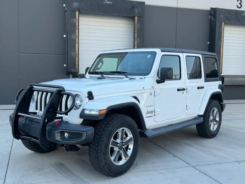Used 2019 Jeep Wrangler Unlimited Sahara w/ Safety Group AWD/4WD image 1